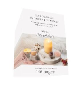 Mockup du guide gratuit Isha Kriya – Choisir ses pierres pour l’équilibre et le bien-être, posé sur un fond clair.