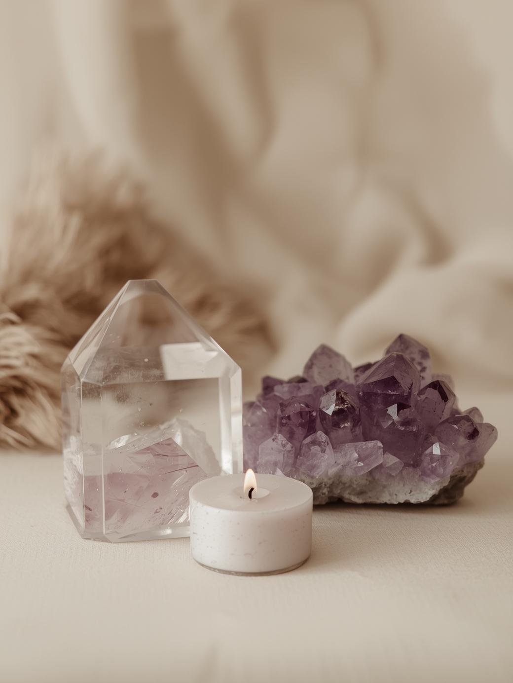 quartz clair améthyste purification des pierres lithothérapie