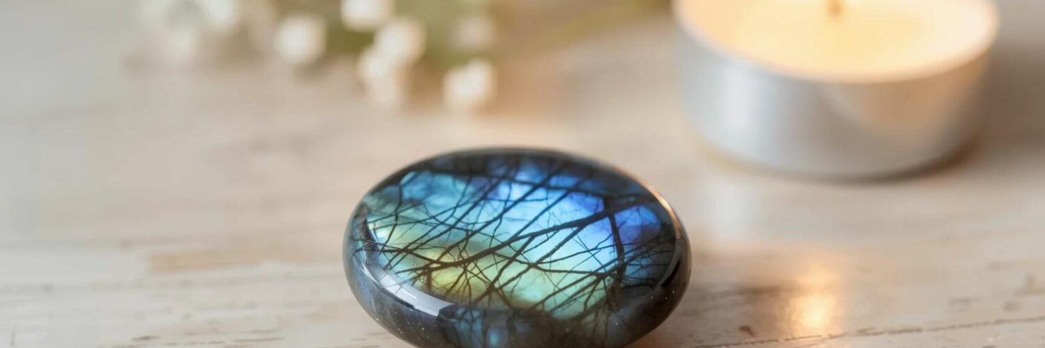 labradorite de protection dans l'entrée de la maison-Isha Kriya